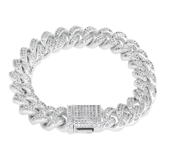 Moissanite Diamond Bracelet اسوارة الماس الموزنايت   | 5.1 قراط الماس