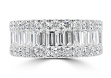 Moissanite Diamond Ring -  خاتم الماس موزنايت | 6 قراط