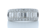 Moissanite Diamond Ring -  خاتم الماس موزنايت | 6 قراط