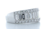 Moissanite Diamond Ring -  خاتم الماس موزنايت | 6 قراط