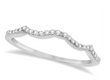 Twins Moissanite Diamond Ring -  خاتم الماس موزنايت  | قطعتين