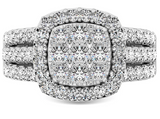Moissanite Diamond Ring queen - خاتم الماس موزنايت
