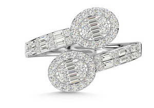 Moissanite Diamond Ring - خاتم الماس موزنايت