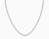 3mm | Moissanite Diamond Tennis Necklace | 0.15 carat |  قلادة الماس الموزنايت تنس