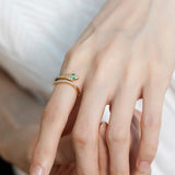 emerald Ring - خاتم حجر الزمرد