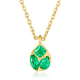 Emerald  necklace - قلادة حجر الزمرد