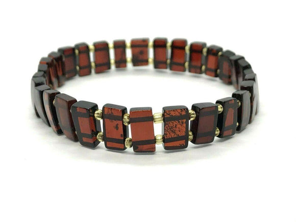 Rectangle shape Amber Bracelet -  اسوارة العنبر للكبار