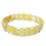Rectangle shape Amber Bracelet -  اسوارة العنبر للكبار