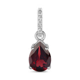 Garnet Pendant-تعليقة الجارنيت - قوة، تمكين، مواجهة، شجاعة