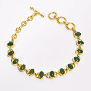 Green Jade Gemstone - حجر الجاد الاخضر