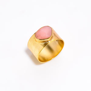 Pink Opal Rose - خاتم الاوبال الوردي