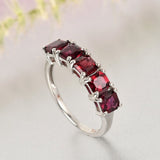 Garnet Gemstone - خاتم الجارنيت