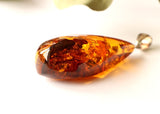 Amber Drop shape pendants - تعليقة العنبر