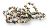 Ocean Jasper Chips Beads - قلادة حجر الاوشن جاسبر