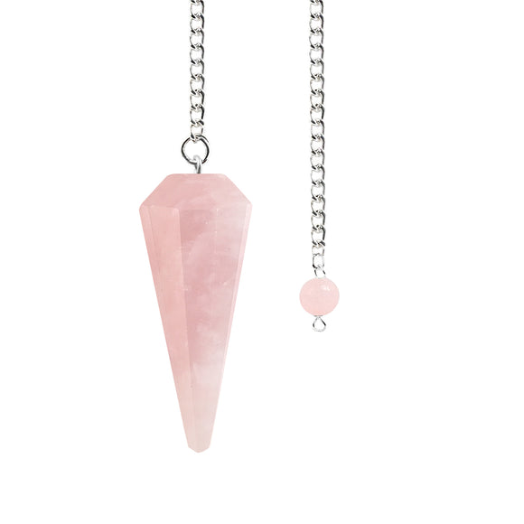 بندول الروز كوارتز- Rose Quartz Pendulum