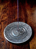 Tibetan Incense Burner - Ohm symbol - قاعدة للبخور