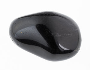 Black obsidian - حجر الاوبسيدان L