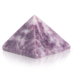 Lepidolite Pyramid - هرم  ليبيدوليت - حجم كبير
