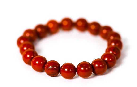 اسوارة الجاسبر الاحمر- Red Jasper Bracelet