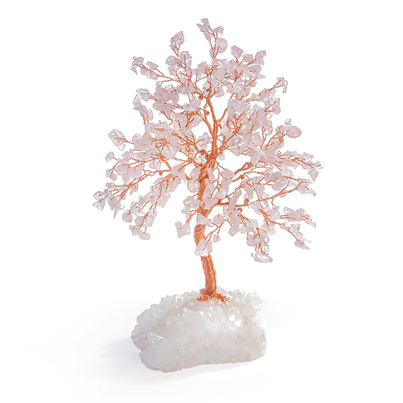 شجرة الروز كوارتز- Rose Quartz Tree of Life