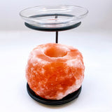 Himalaya oil burner  - شمعة ملح الهيمالايا | مبخرة زيتيه لطاقة المكان
