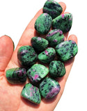 إسوارة حجر الزوزيت روبي - Bracelet ound zouizite ruby