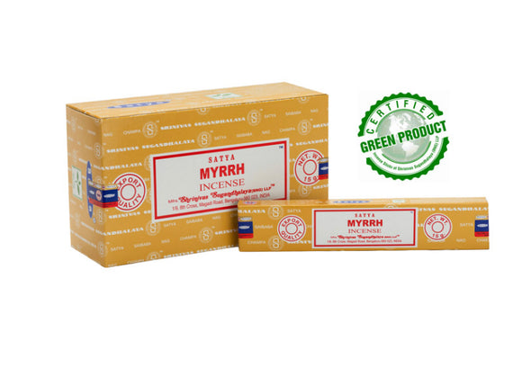 بخور نبات المر للمساعدة في تقبل التغيرات - Myrrh Incense