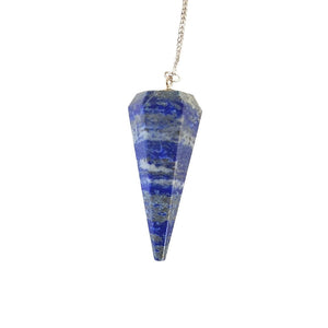 lapis lazuli pendulum - بندول حجر اللازورد