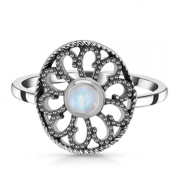 Moonstone Ring -خاتم حجر القمر