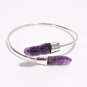 Amethyst Raw Gemstone - اسوارة حجر الامثيست