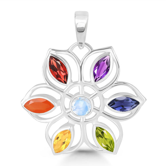 Chakra Pendant - قلادة موازنة الشاكرات السبعة