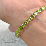 Peridot Bracelet-اسوارة الزبرجد