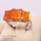 خاتم حجر الكارنيليان - Carnilian Ring